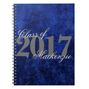 Cuaderno Sapphire Grad   Blue Royal Cobalt Azure Year