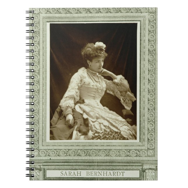 Cuaderno Sarah Bernhardt (1844-1923), de 'Galerie Contemp (Frente)