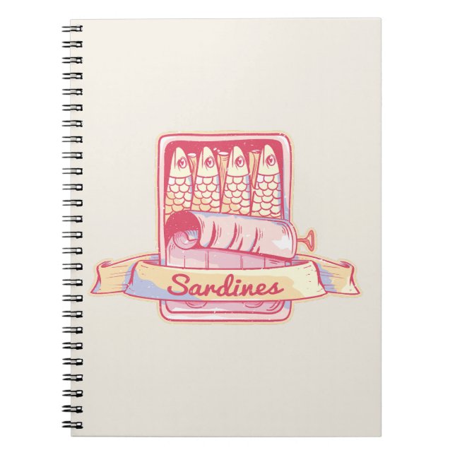 Cuaderno Sardinas en lata (Frente)