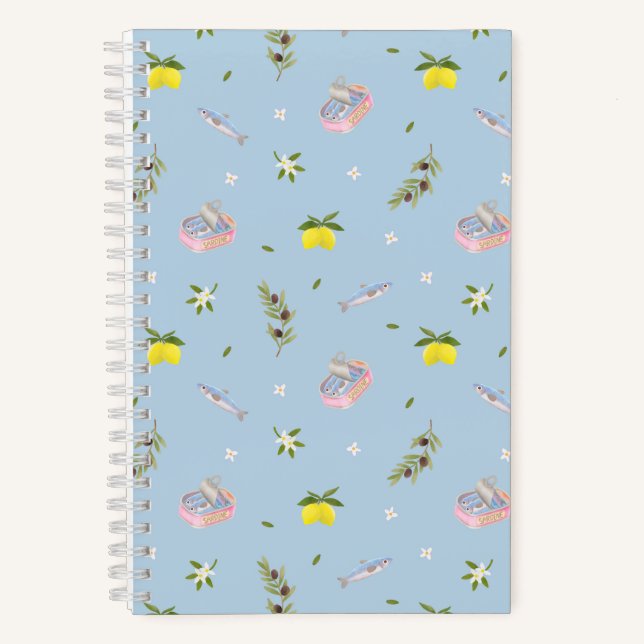 Cuaderno Sardine Lemon Blue (Anverso)