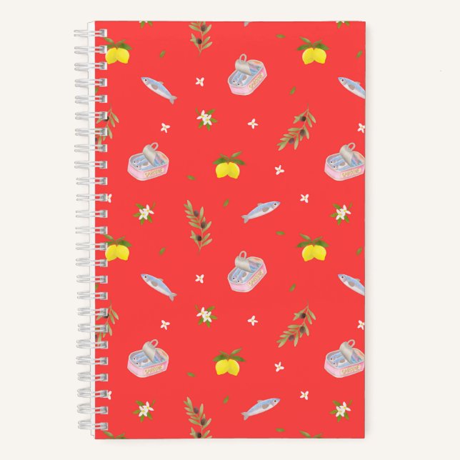 Cuaderno Sardine Lemon Red (Anverso)