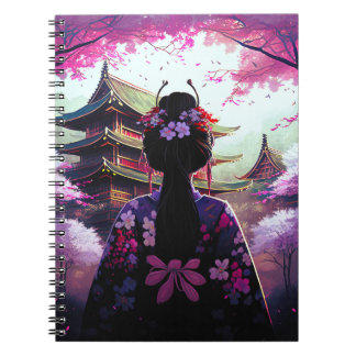 Cuaderno Sari Kirschblüten - Fotonotizbuch espiral