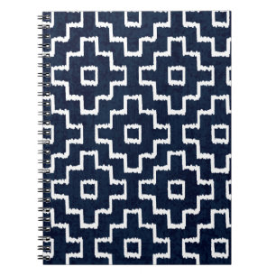 Cuaderno Sashiko indigo tinte indigo sin fisuras con tradic