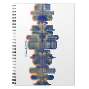 Cuaderno Saskatoon Skyline