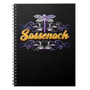 Cuaderno Sassenach Outlander Blue Dragonfly