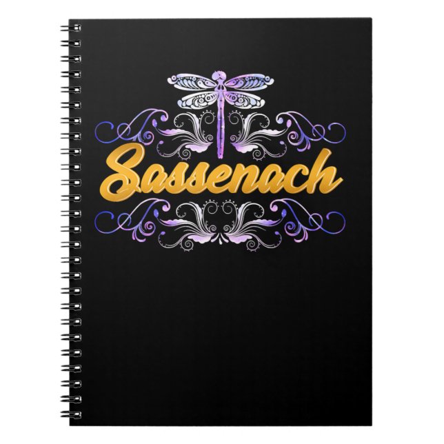 Cuaderno Sassenach Outlander Blue Dragonfly (Frente)