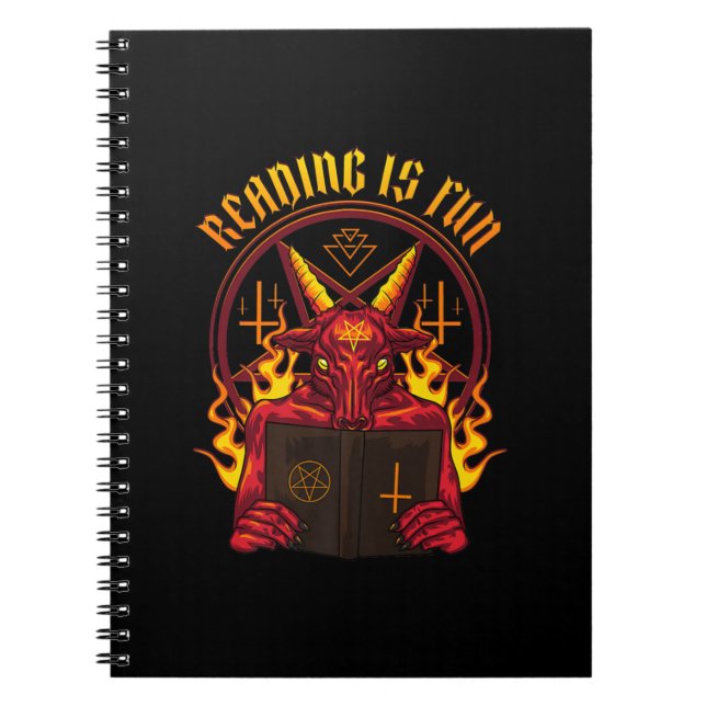 Cuaderno Satanic Pagan Goat Premium (Frente)