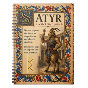 Cuaderno Sátiro, Arte de Bestiario Medieval