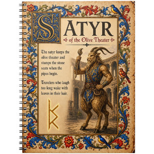 Cuaderno Sátiro, Arte de Bestiario Medieval