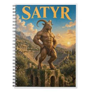 Cuaderno Sátiro, Monstruo de Fantasía Gótica