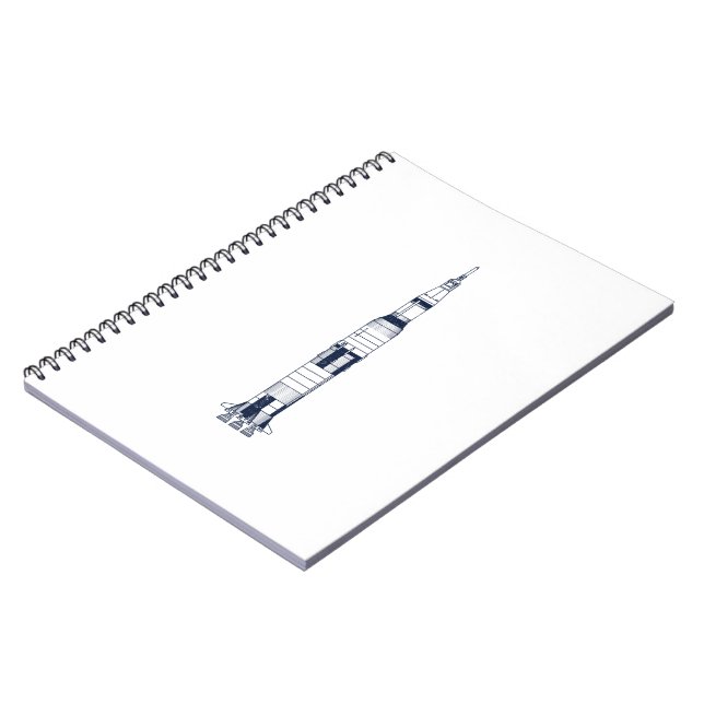 Cuaderno Saturn Rocket (Lado Izquierdo)