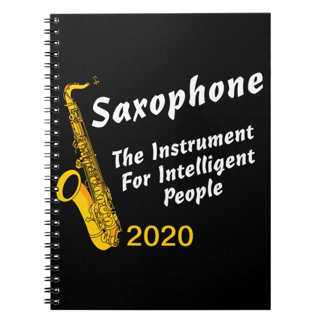 Cuaderno Saxofón inteligente (Frente)