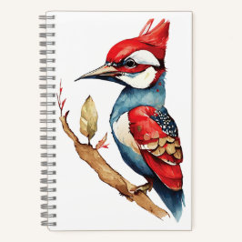 Cuaderno Scarlet Escudo Woodpecker