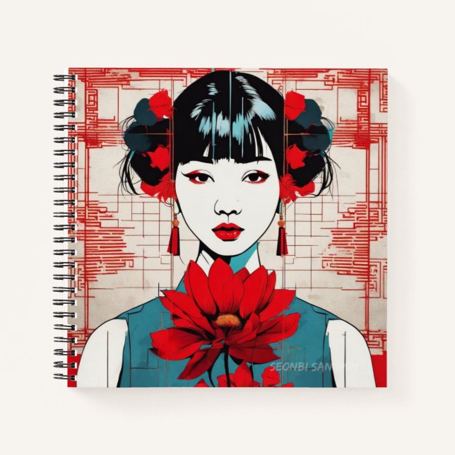 Cuaderno Scarlet Serenity (Anverso)