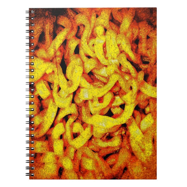 Cuaderno Scary Naranja Ramen (Frente)