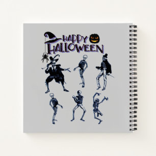 Cuaderno Scary Skeletons Fiesta