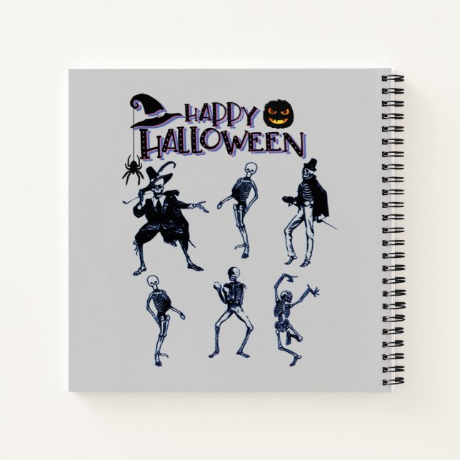 Cuaderno Scary Skeletons Fiesta (Reverso)