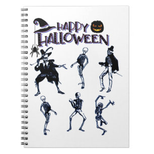 Cuaderno Scary Skeletons Fiesta