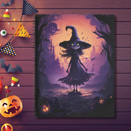 Cuaderno Scary Witch Halloween