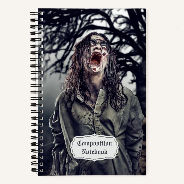 Cuaderno Scary Zombie Horror (Anverso)