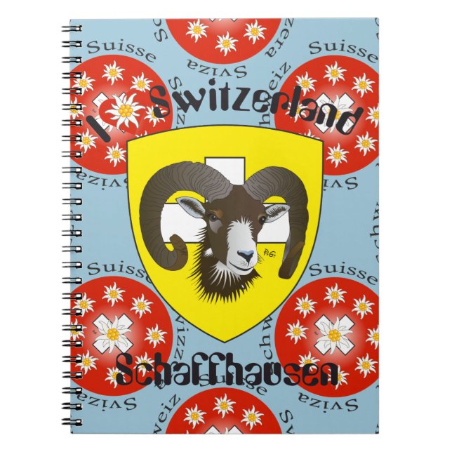 Cuaderno Schaffhausen - Schweiz - Suisse - Notizhefte (Frente)