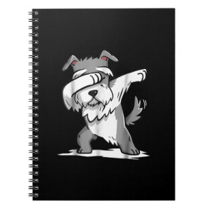 Cuaderno Schnauzer Cute Dabbing Funny Dab Dance Gift