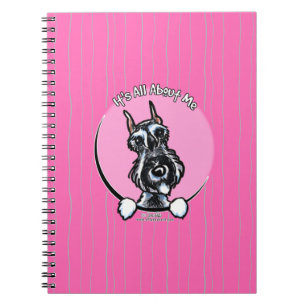 Cuaderno Schnauzer IAAM de la pimienta de la sal