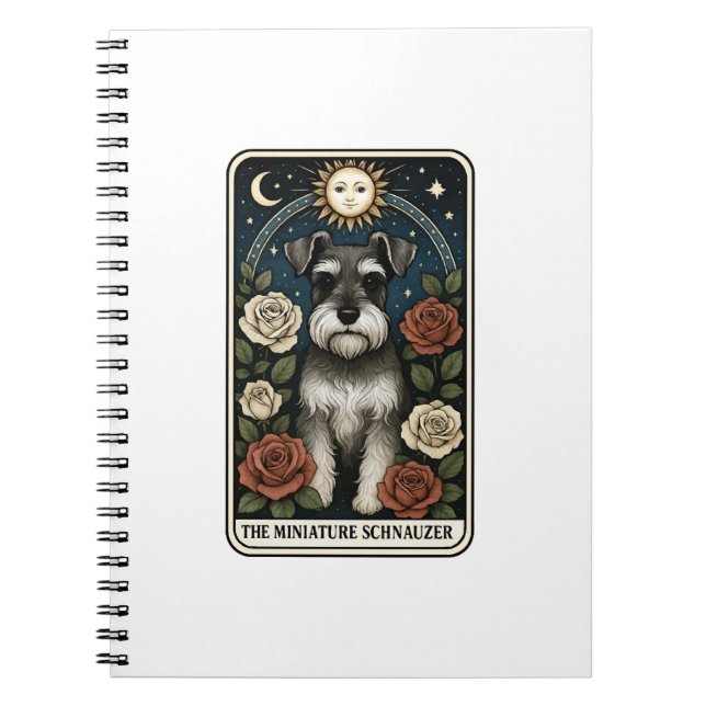 Cuaderno Schnauzer miniatura (Frente)
