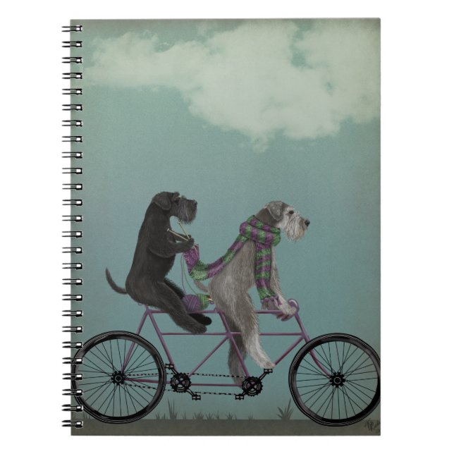 Cuaderno Schnauzer Tandem (Frente)