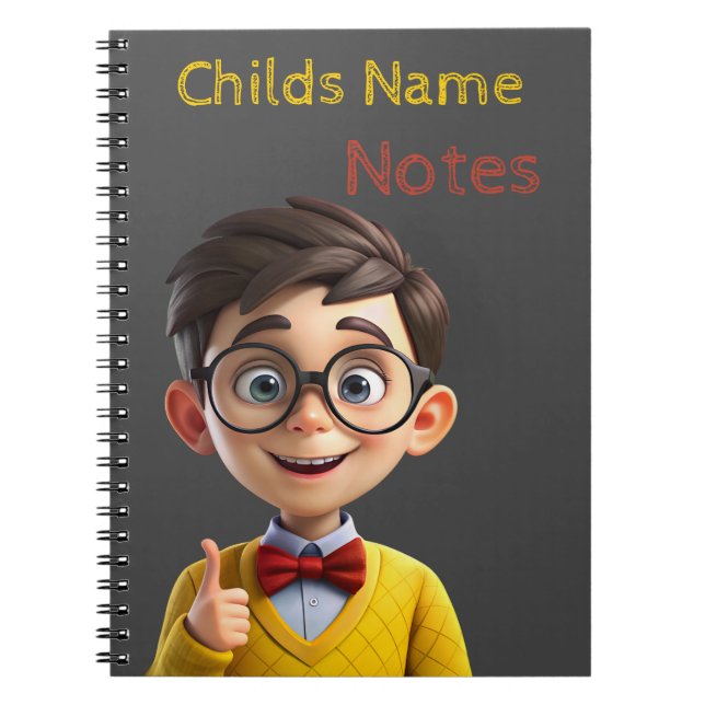 Cuaderno Schoolboy Notes Spiral Notebook (Frente)