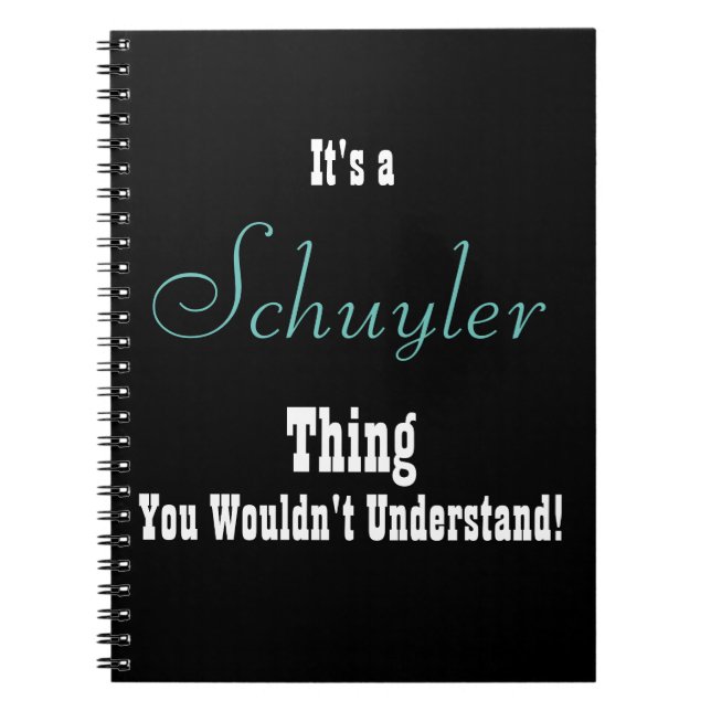 Cuaderno Schuyler Sisters Journal (Frente)