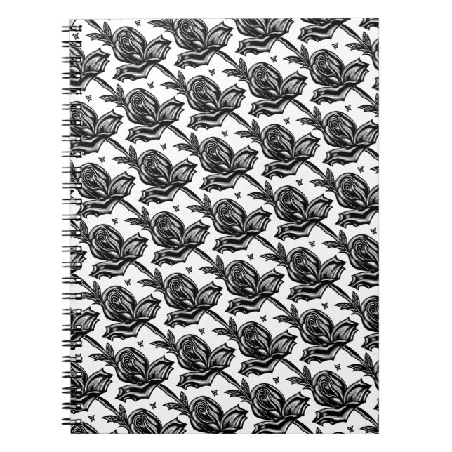 Cuaderno Schwarze Rosen (Frente)