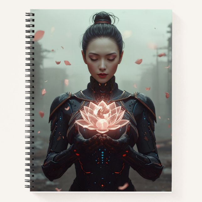 Cuaderno Sci Fi Fantasy Notebook: Eternal Rebirth (Anverso)