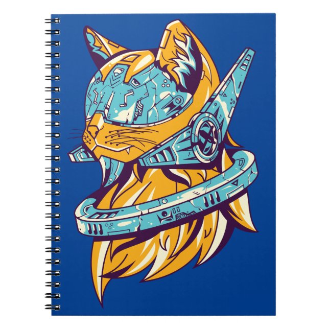 Cuaderno Sci-Fi-TechnoCat (Frente)