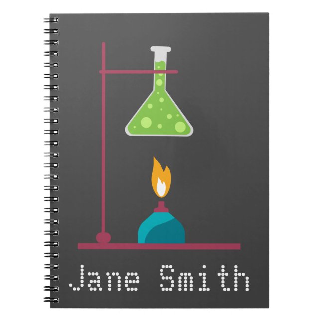 Cuaderno Science chemistry cute science equipment (Frente)