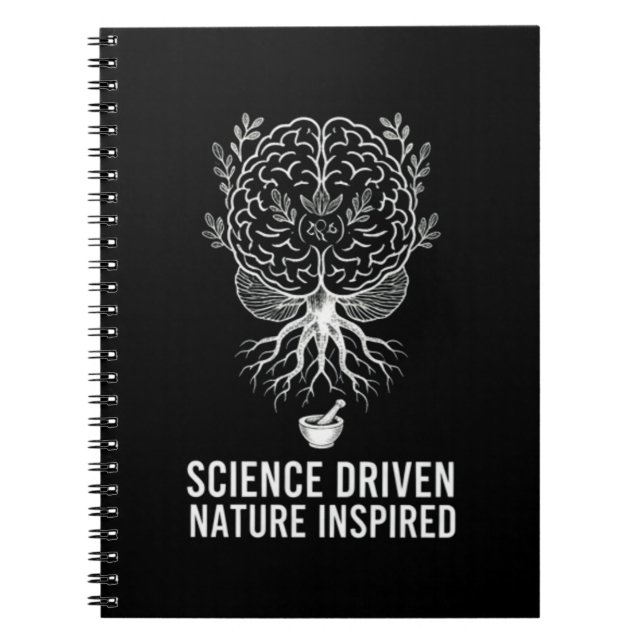 Cuaderno Science Driven Nature Inspired Botanical  (Frente)