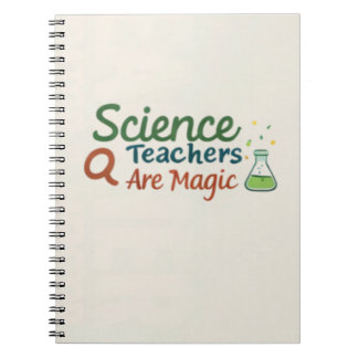 Cuaderno Science Teachers Are Magic Cute Chemistry Teacher 
