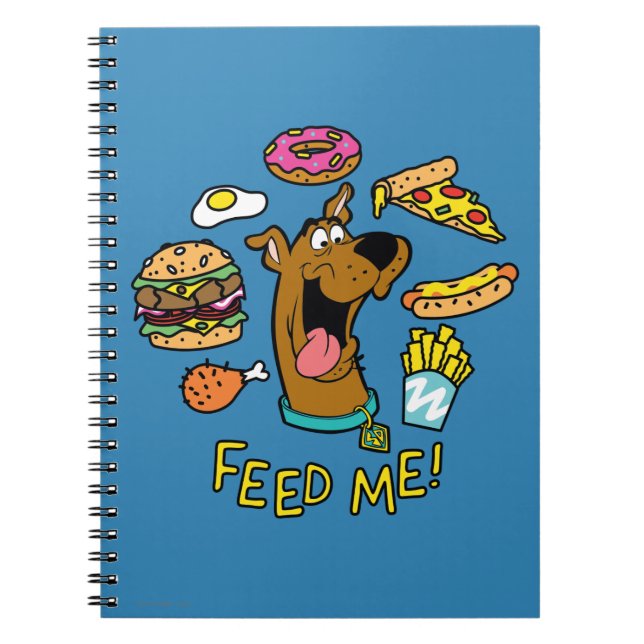 Cuaderno ¡Scooby-Doo Alimentarme! (Frente)