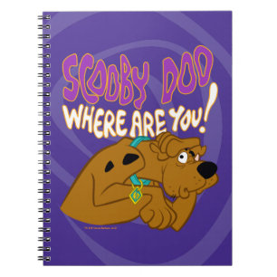 Cuaderno Scooby-Doo asustado