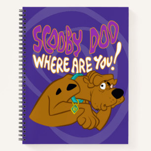 Cuaderno Scooby-Doo asustado