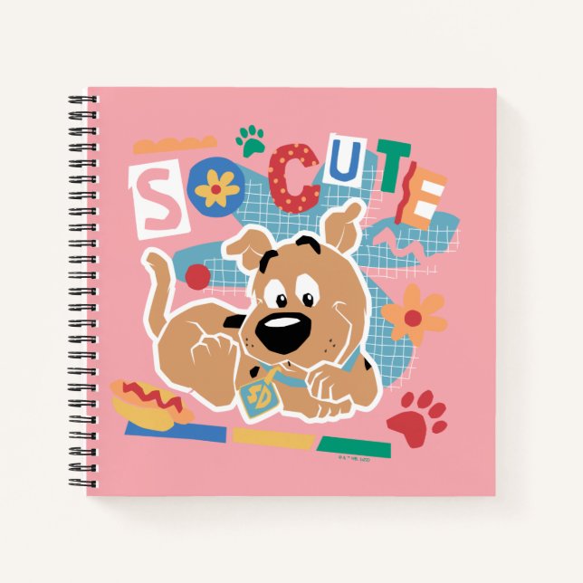 Cuaderno Scooby-Doo | Baby Scooby-Doo So Cute (Anverso)