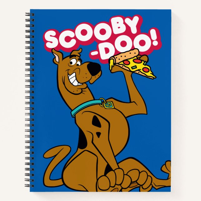 Cuaderno Scooby-Doo Con Pizza Slice (Anverso)