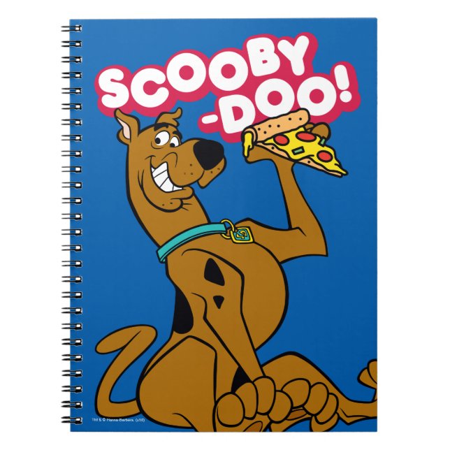 Cuaderno Scooby-Doo Con Pizza Slice (Frente)