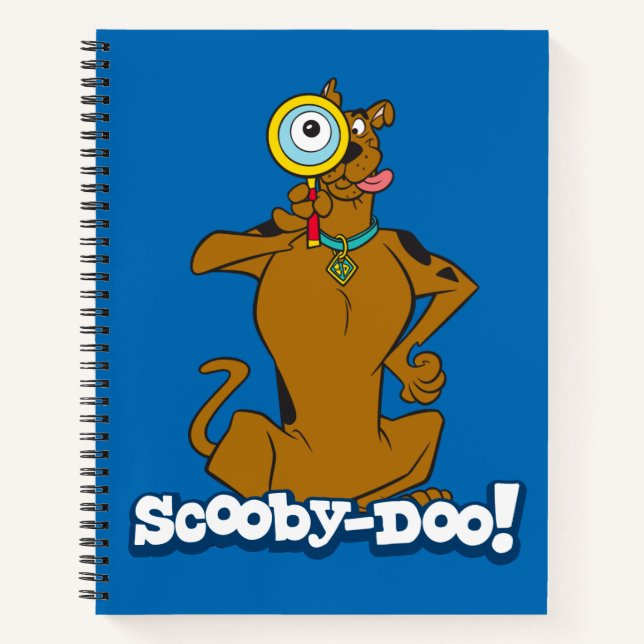 Cuaderno Scooby-Doo Con Vidrio De Aumento (Anverso)