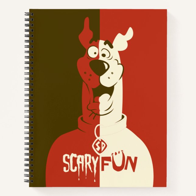 Cuaderno Scooby-Doo "Diversión aterradora" (Anverso)