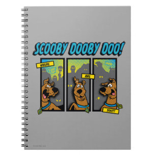 Cuaderno Scooby-Doo ¿Dónde Están Los Paneles De Cómic?