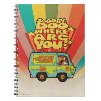 Cuaderno Scooby-Doo | "¿Dónde Estás?" Retro Personalizado V