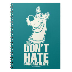 Cuaderno Scooby-Doo "Don't Hate, Congratulate" Graphic