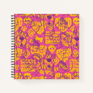Cuaderno Scooby-Doo Funky Flower Pattern
