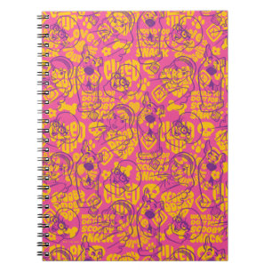 Cuaderno Scooby-Doo   Funky Flower Pattern